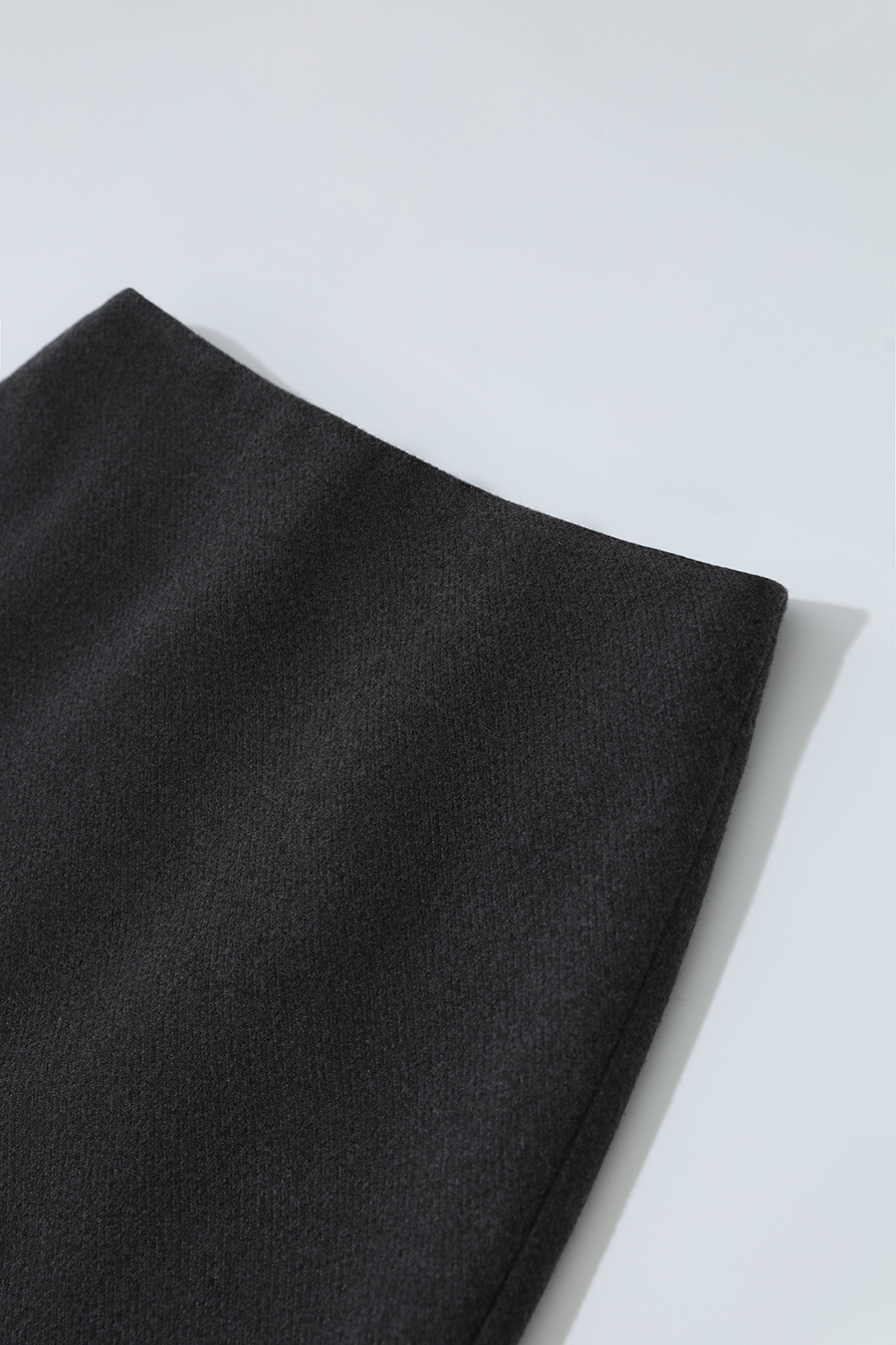 Lace Fleece Midi Skirt