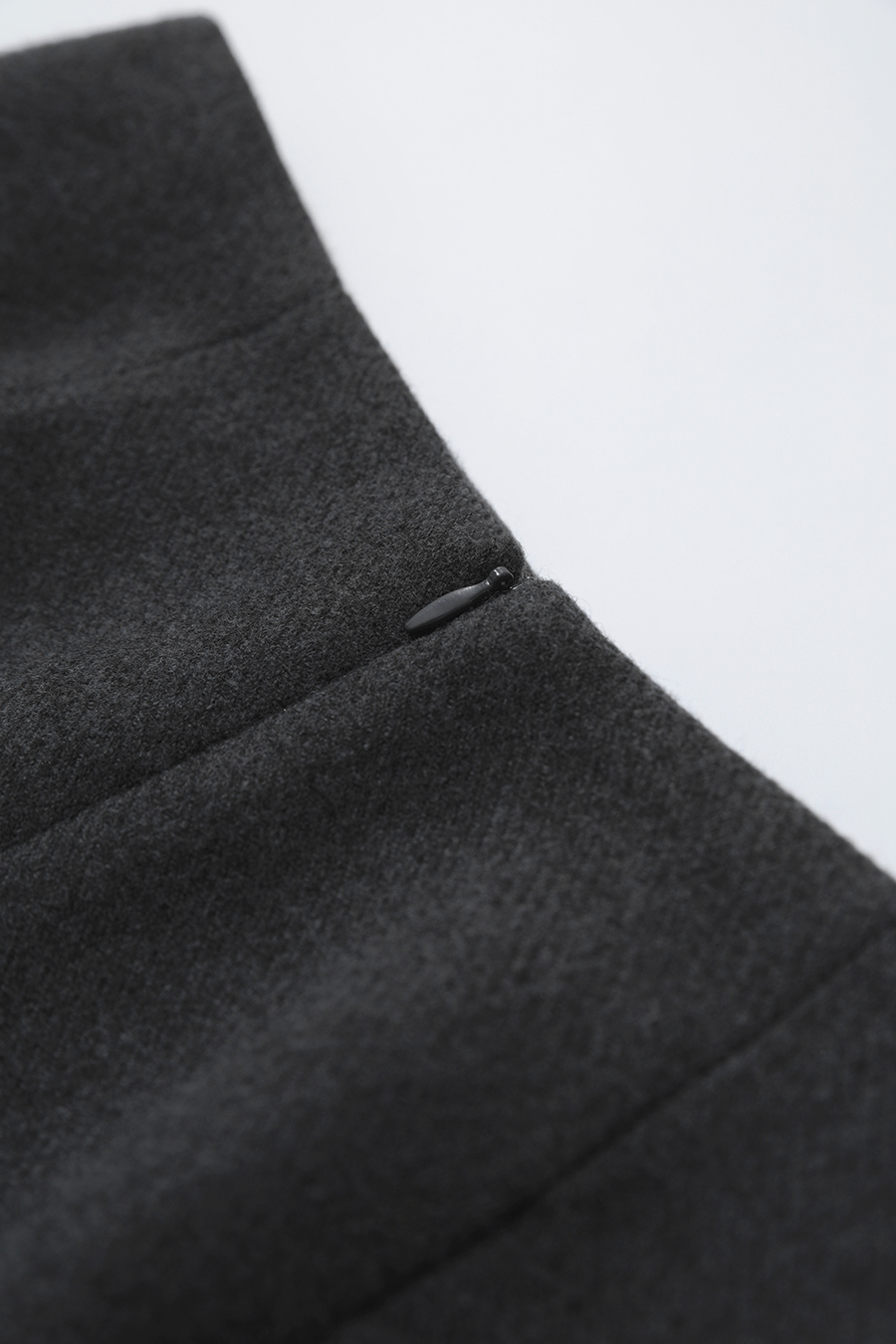 Lace Fleece Midi Skirt