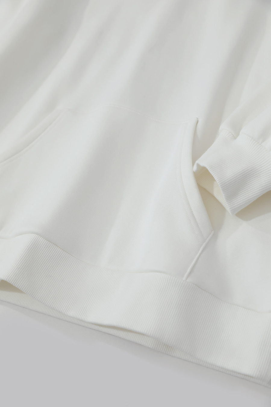 Letter Embroidered Hoodie|AMII-AMII.com