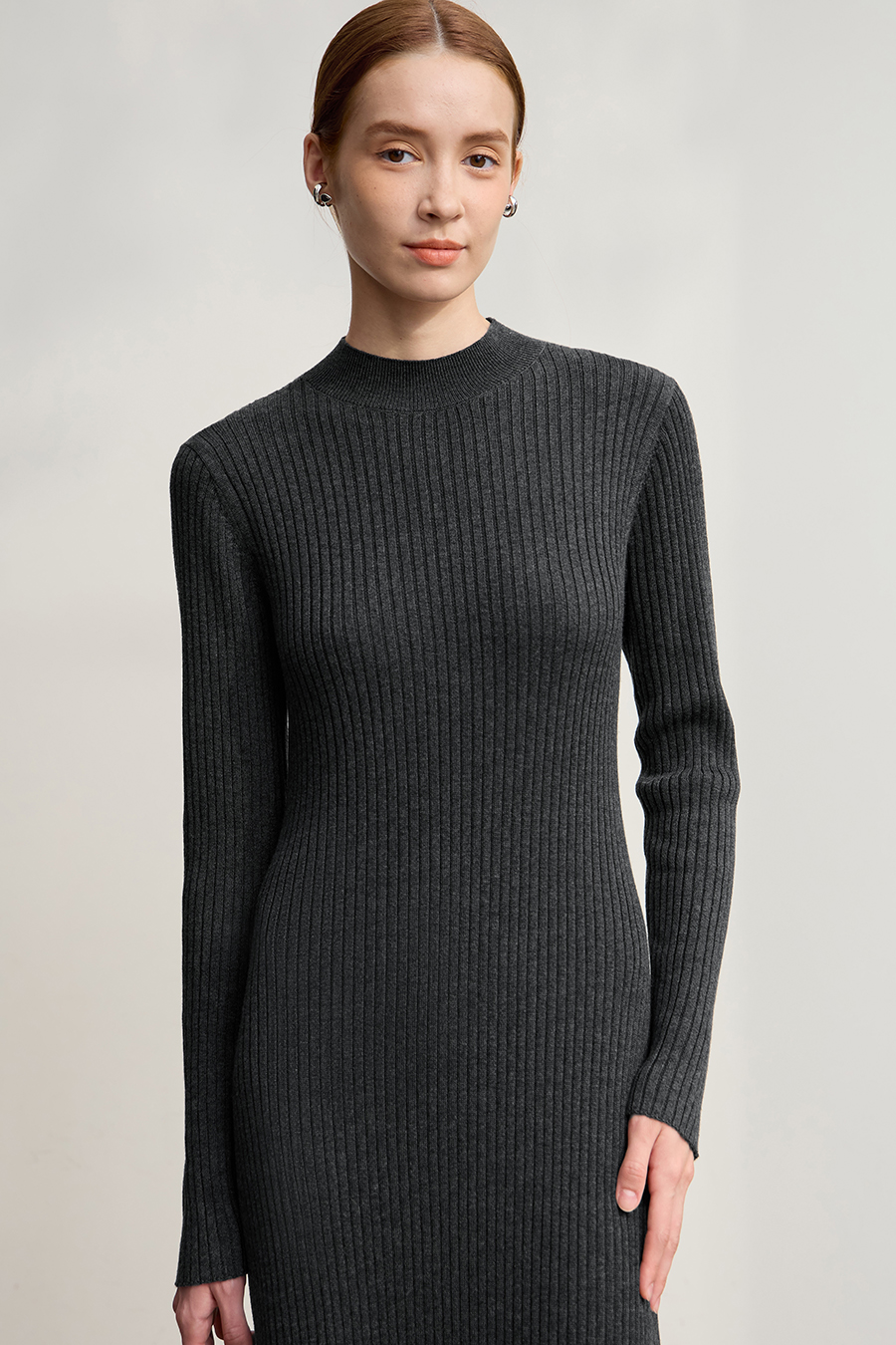 Slim Fit Color Block Dress|AMII-AMII.com