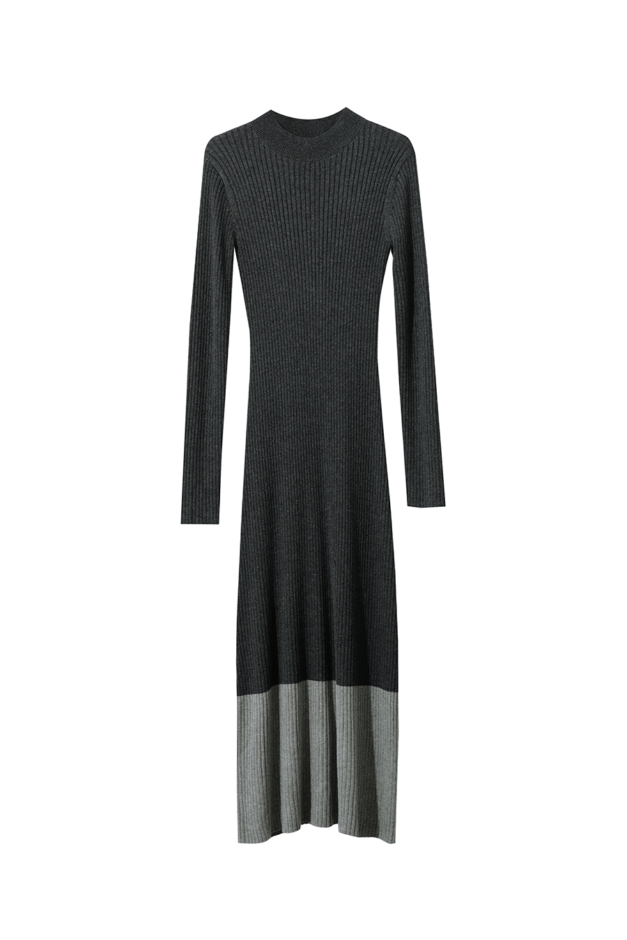 Slim Fit Color Block Dress|AMII-AMII.com