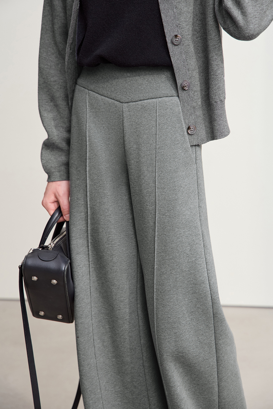 Warm Wide - leg Casual Long Pants|AMII-AMII.com