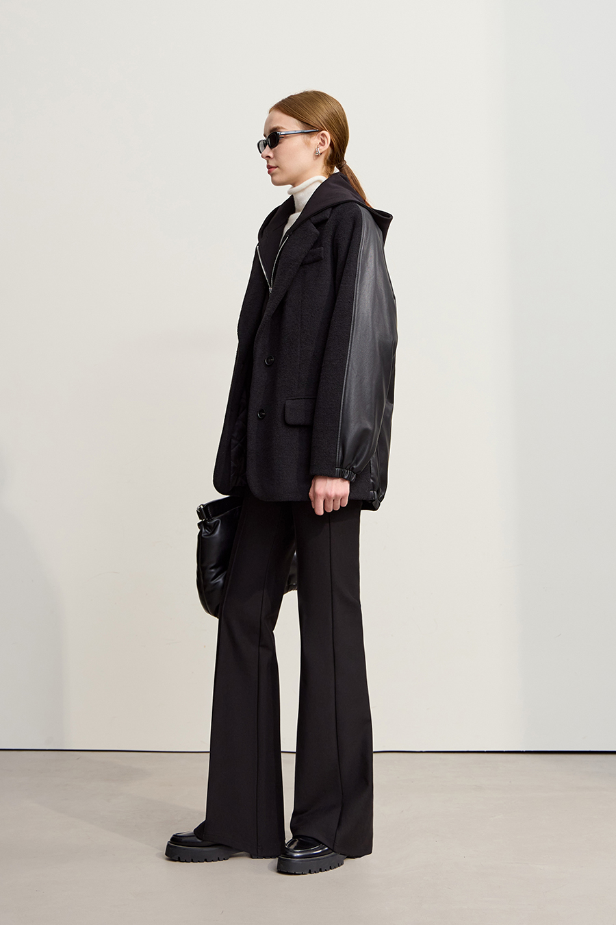 High Waist Flare Casual Long Pants|AMII-AMII.com