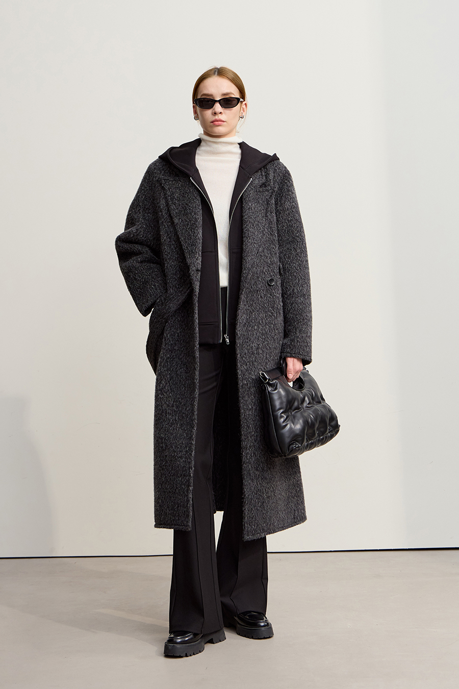 High Waist Flare Casual Long Pants|AMII-AMII.com