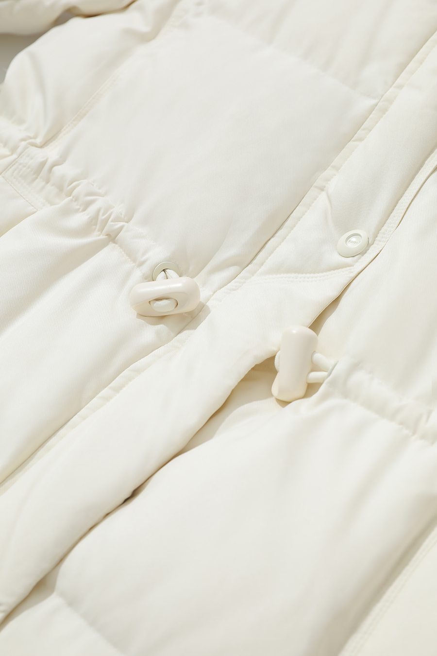 Hooded Long Down Jacket|AMII-AMII.com