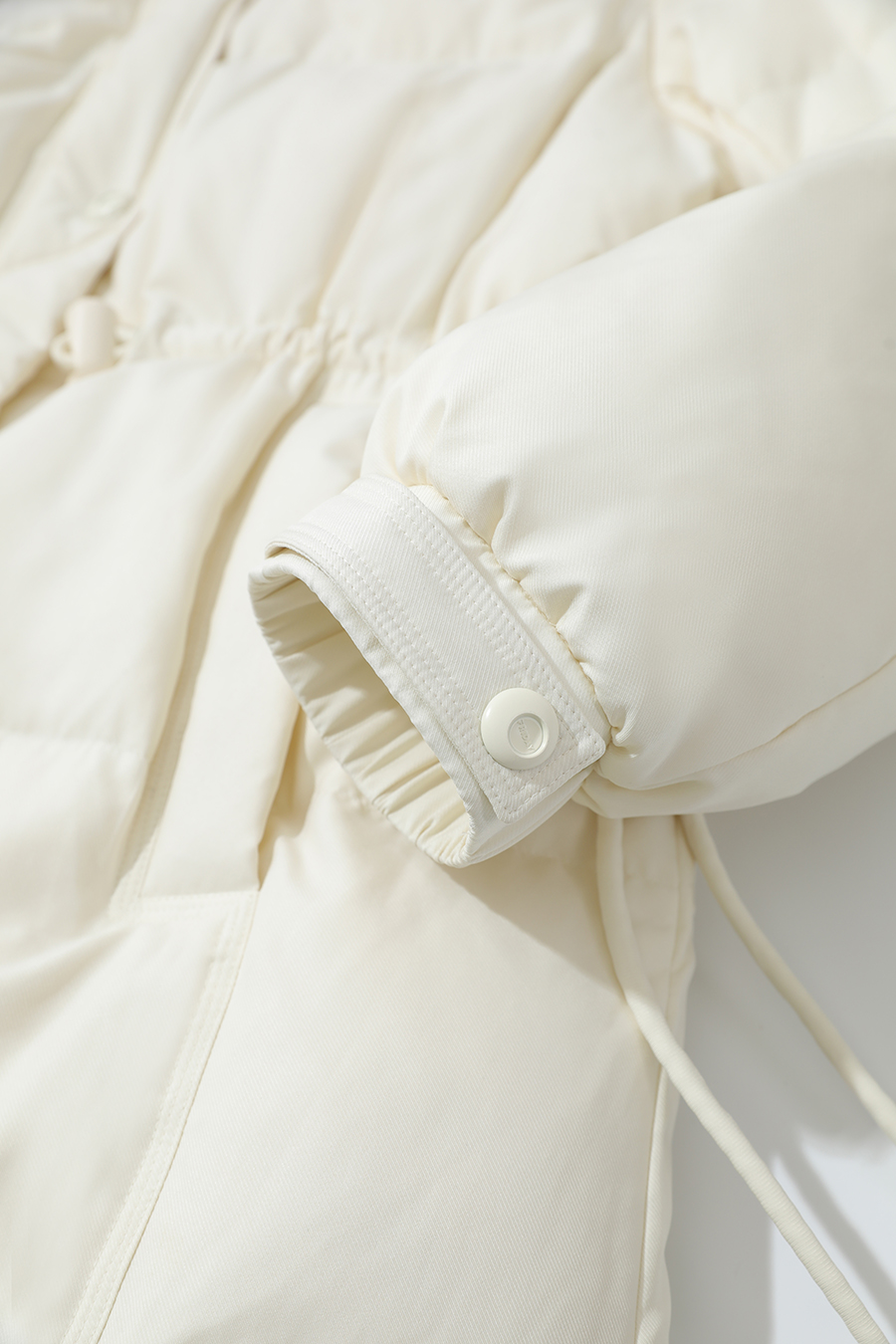 Hooded Long Down Jacket|AMII-AMII.com