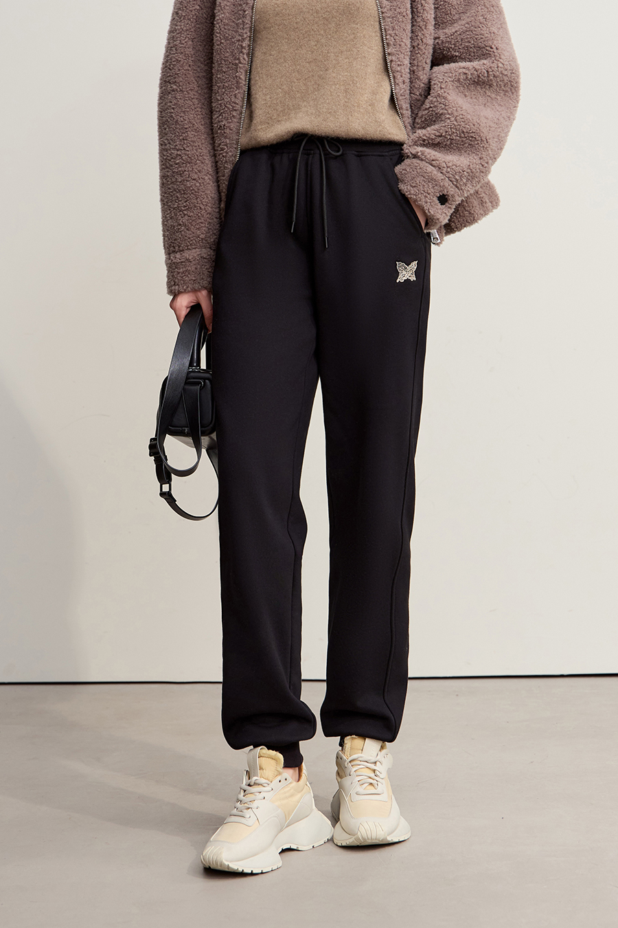 Warm Fleece - lined Casual Sweatpants|AMII-AMII.com