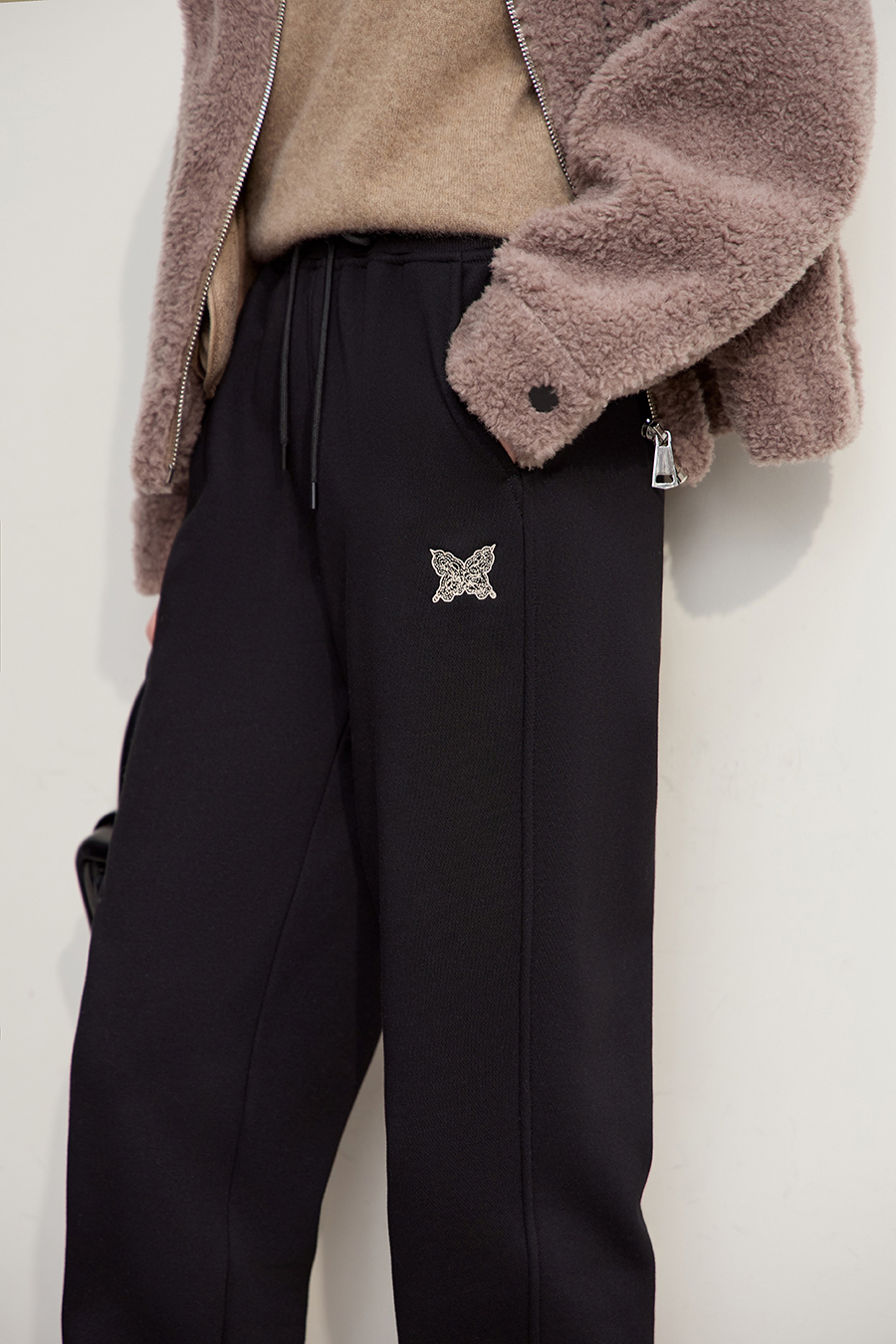 Warm Fleece - lined Casual Sweatpants|AMII-AMII.com