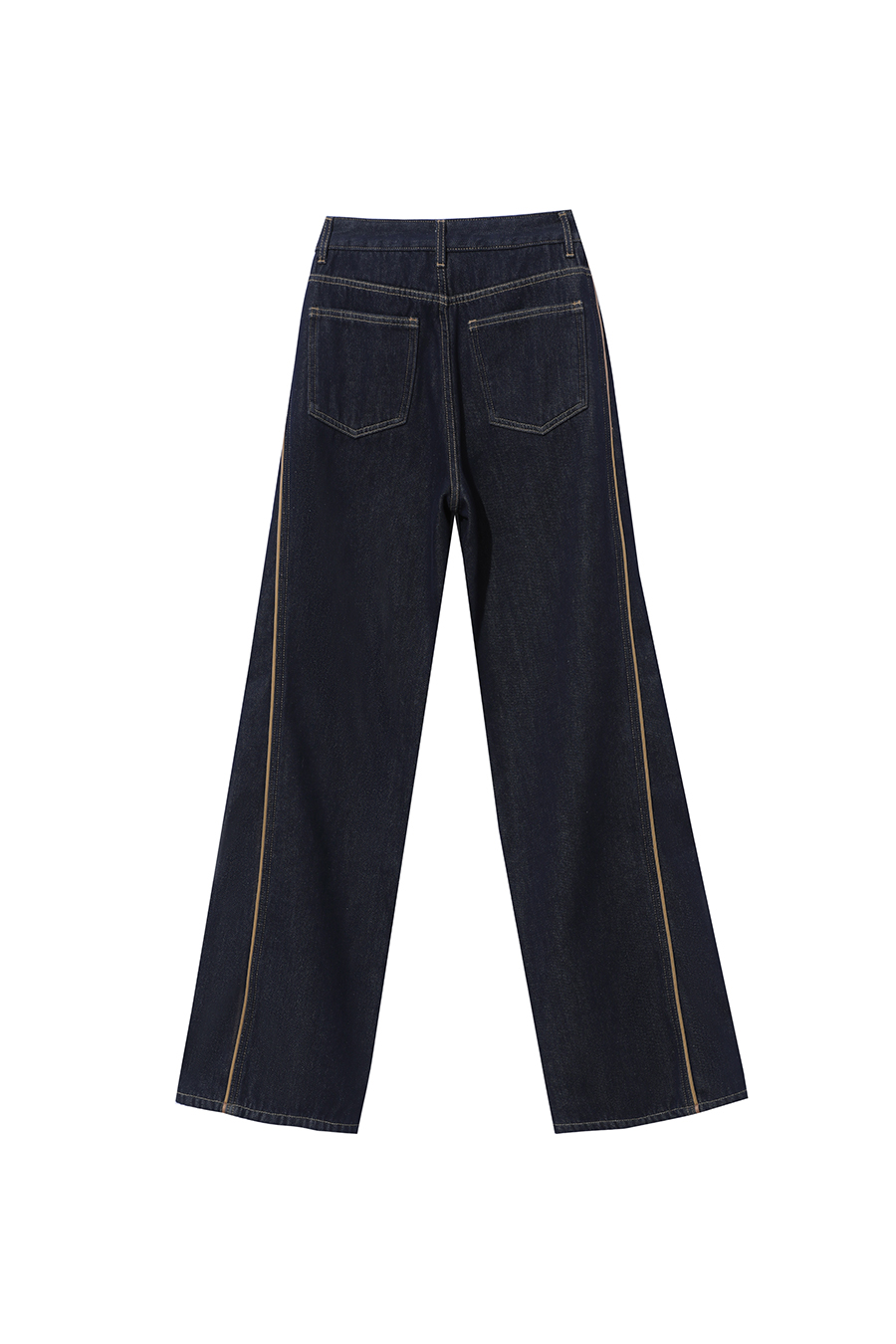 Lyocell Cotton Fleece - lined Jeans|AMII-AMII.com