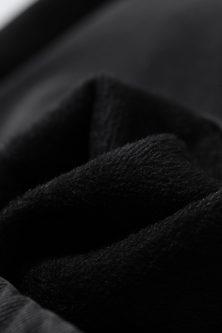 Loose Fleece - lined Denim Long Pants|AMII-AMII.com