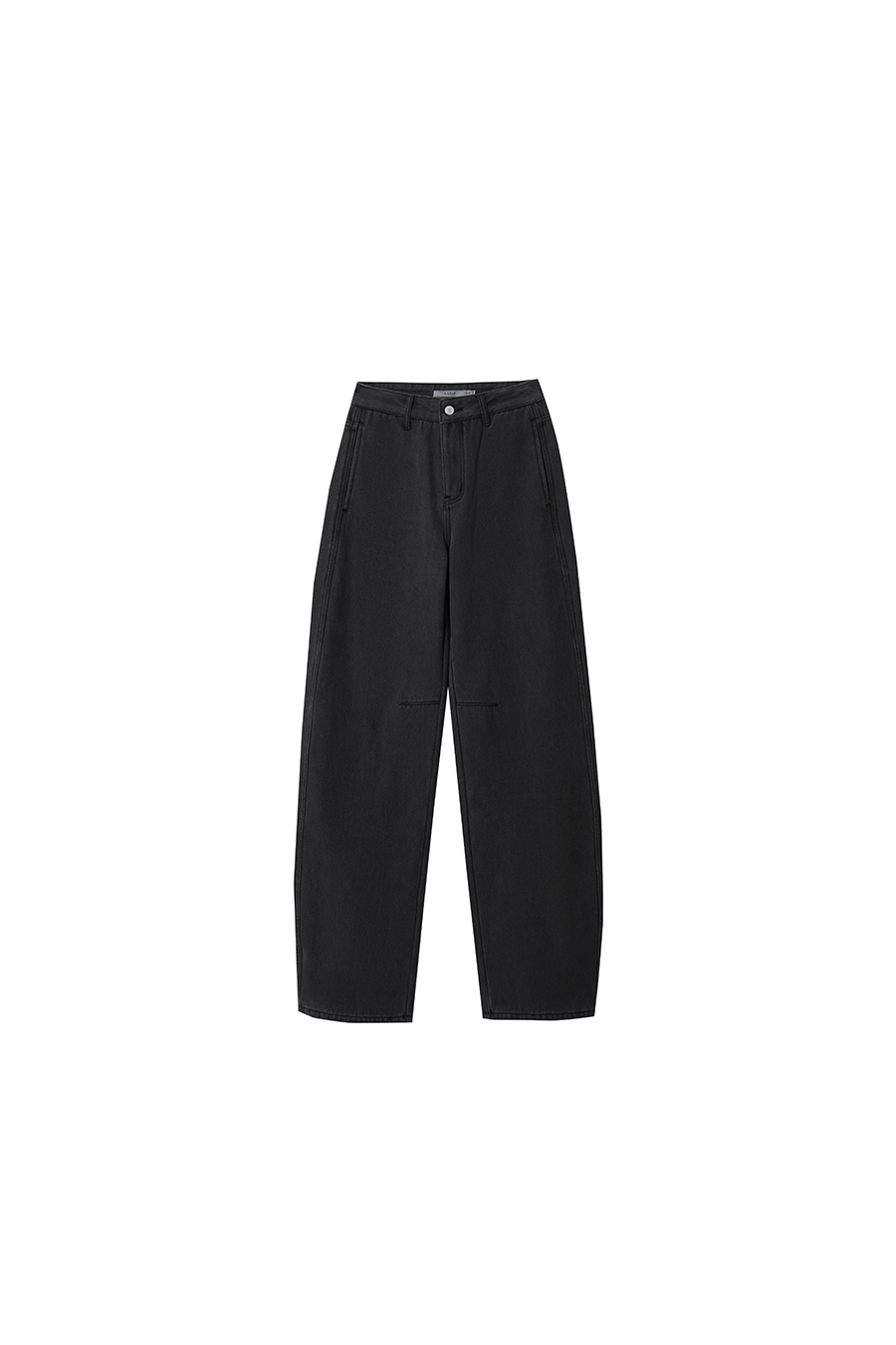 Loose Fleece - lined Denim Long Pants|AMII-AMII.com