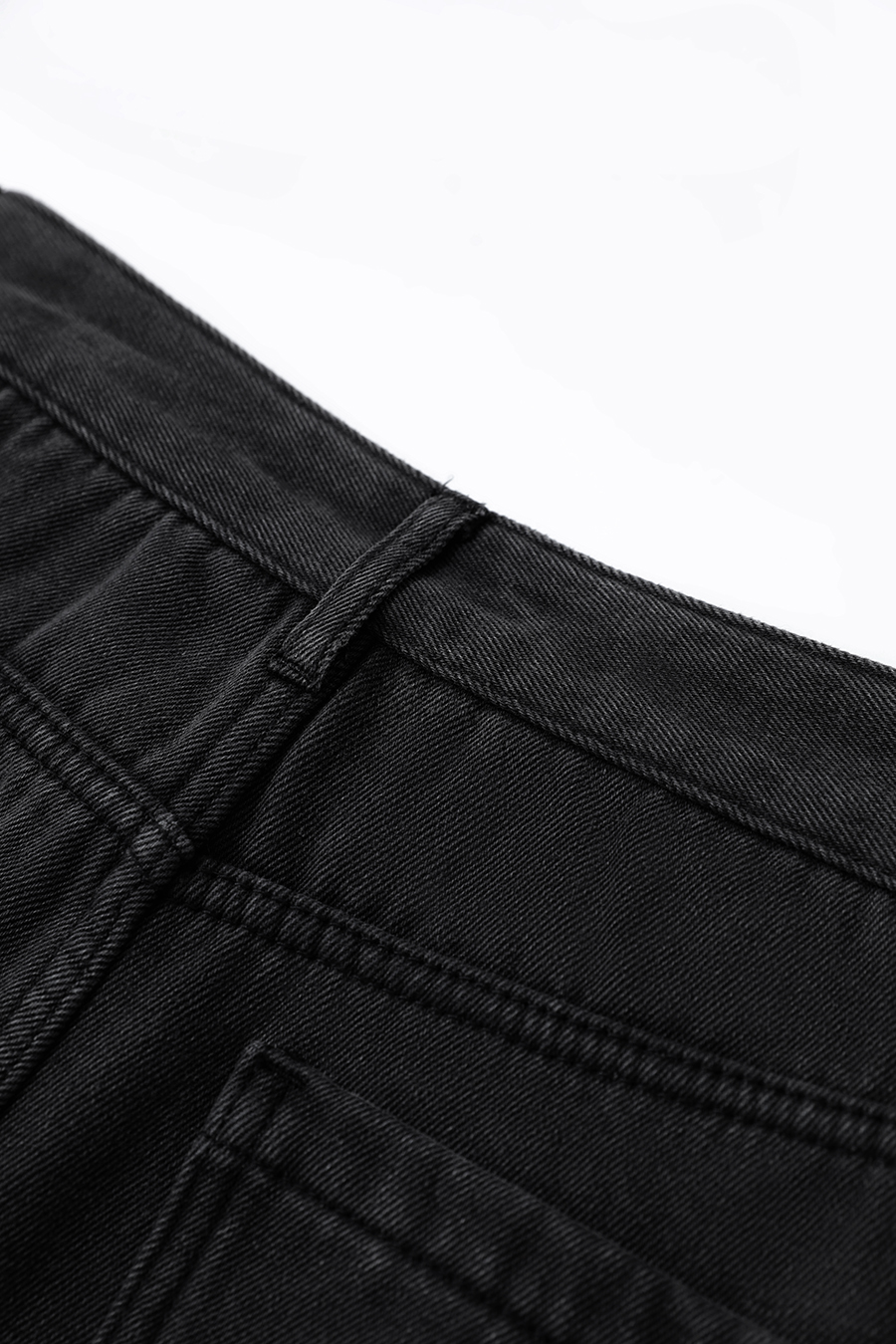 Loose Fleece - lined Denim Long Pants|AMII-AMII.com