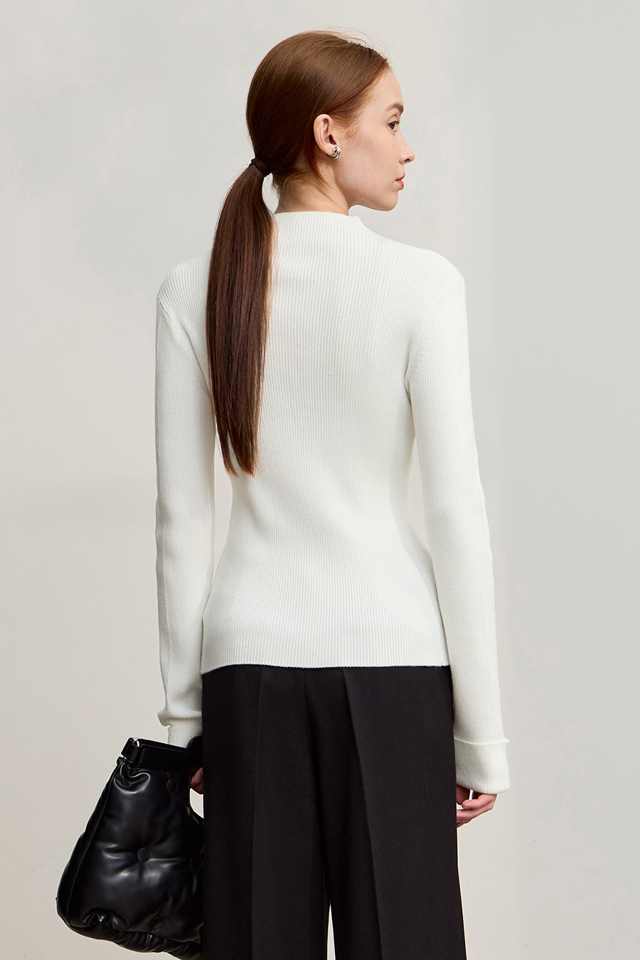 Turtleneck Slim Fit Sweater|AMII-AMII.com