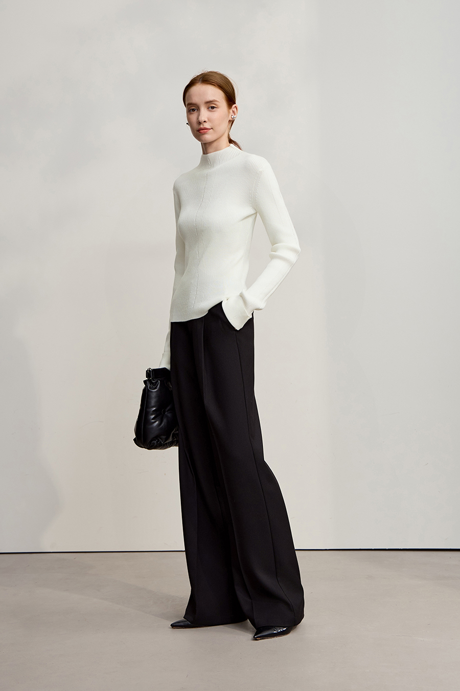 Turtleneck Slim Fit Sweater|AMII-AMII.com