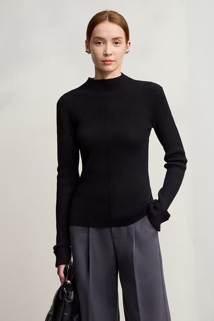 Turtleneck Slim Fit Sweater|AMII-AMII.com