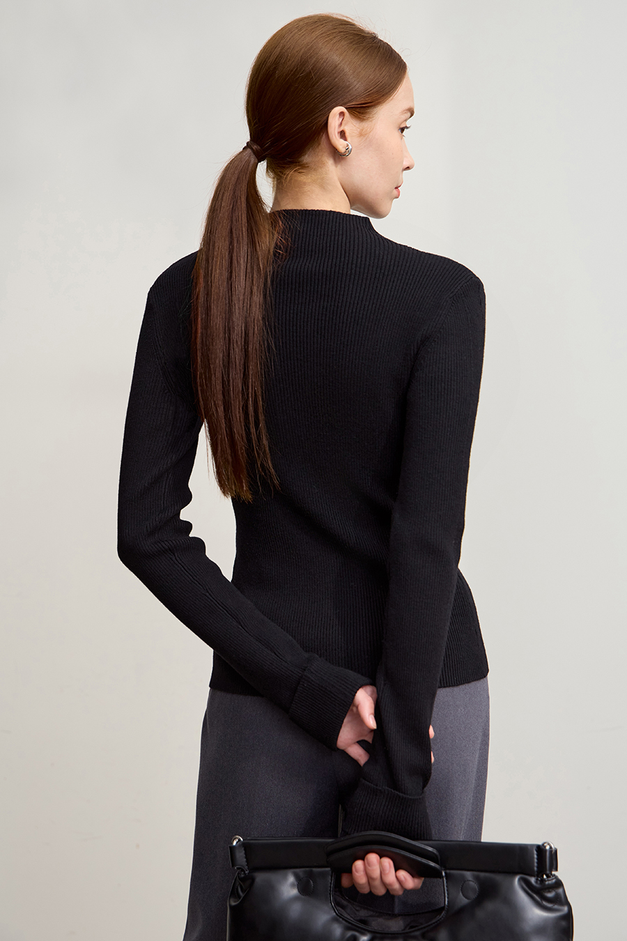 Turtleneck Slim Fit Sweater|AMII-AMII.com