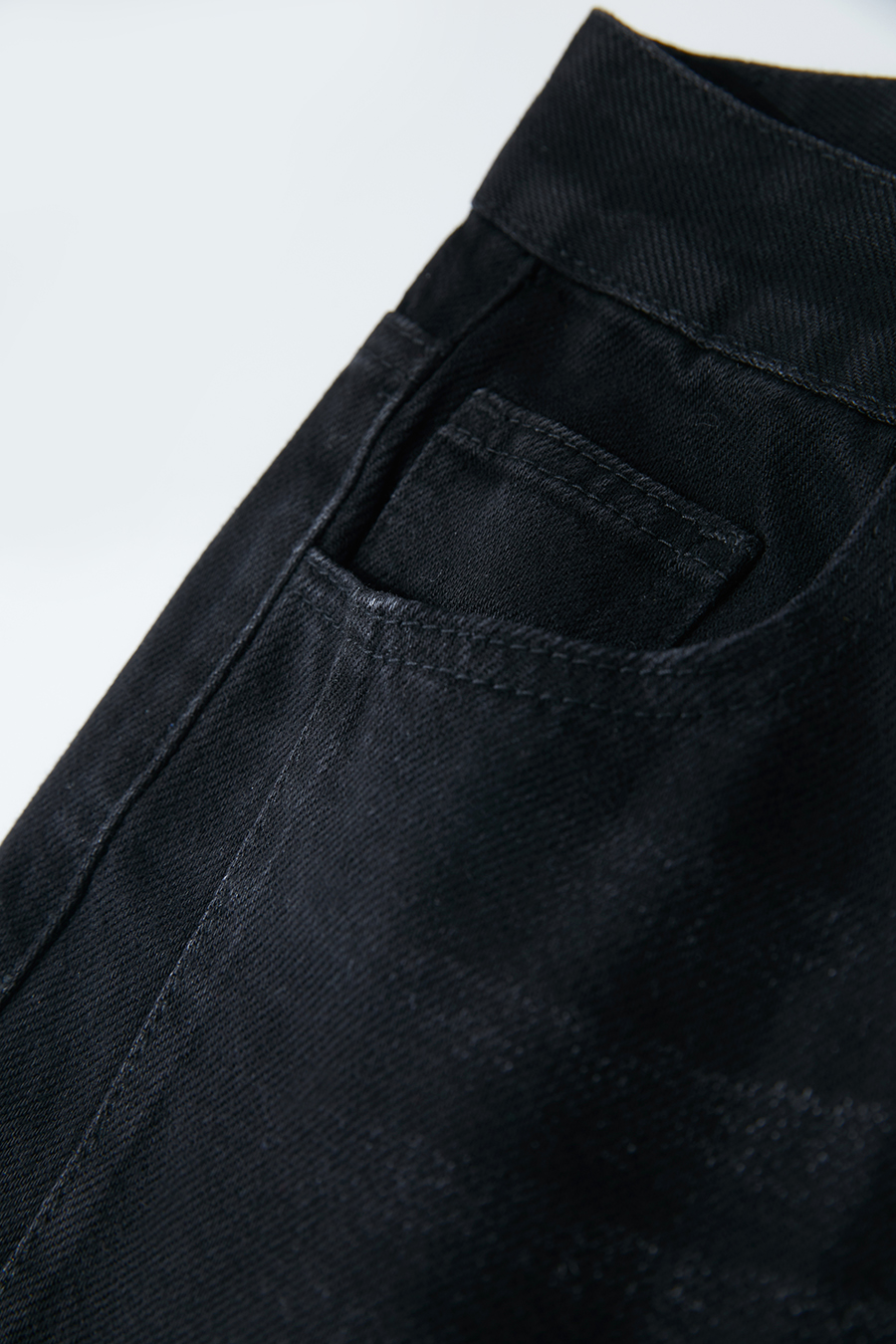 Retro Wide - leg Denim Long Pants|AMII-AMII.com