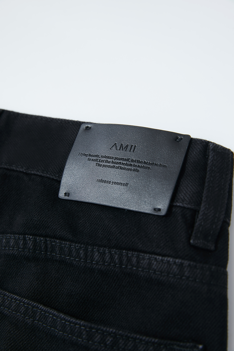 Retro Wide - leg Denim Long Pants|AMII-AMII.com