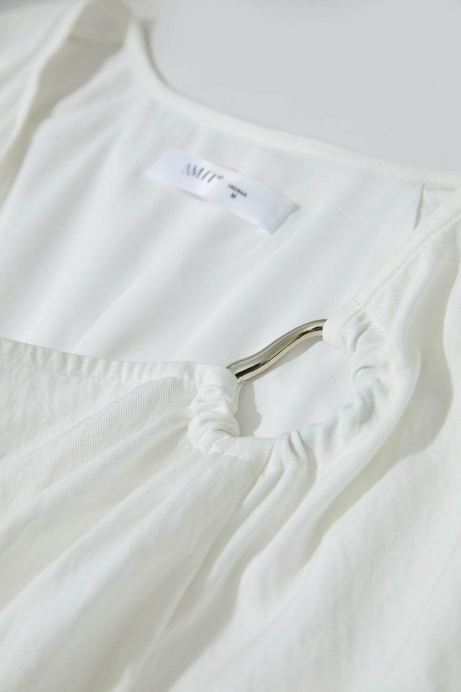 Draped Neck Raglan Dress