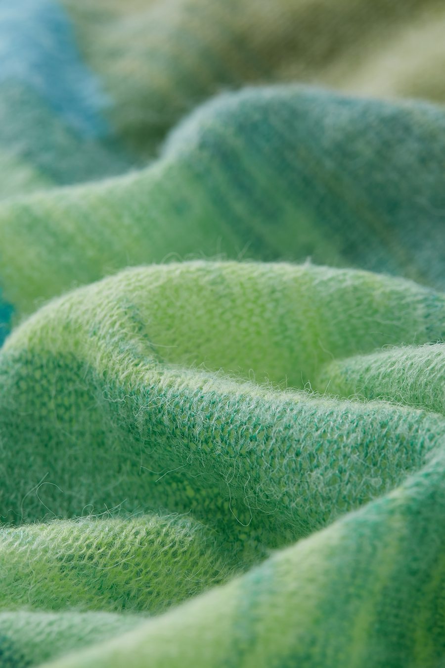 Gradient Color - block Knitted Sweater|AMII-AMII.com