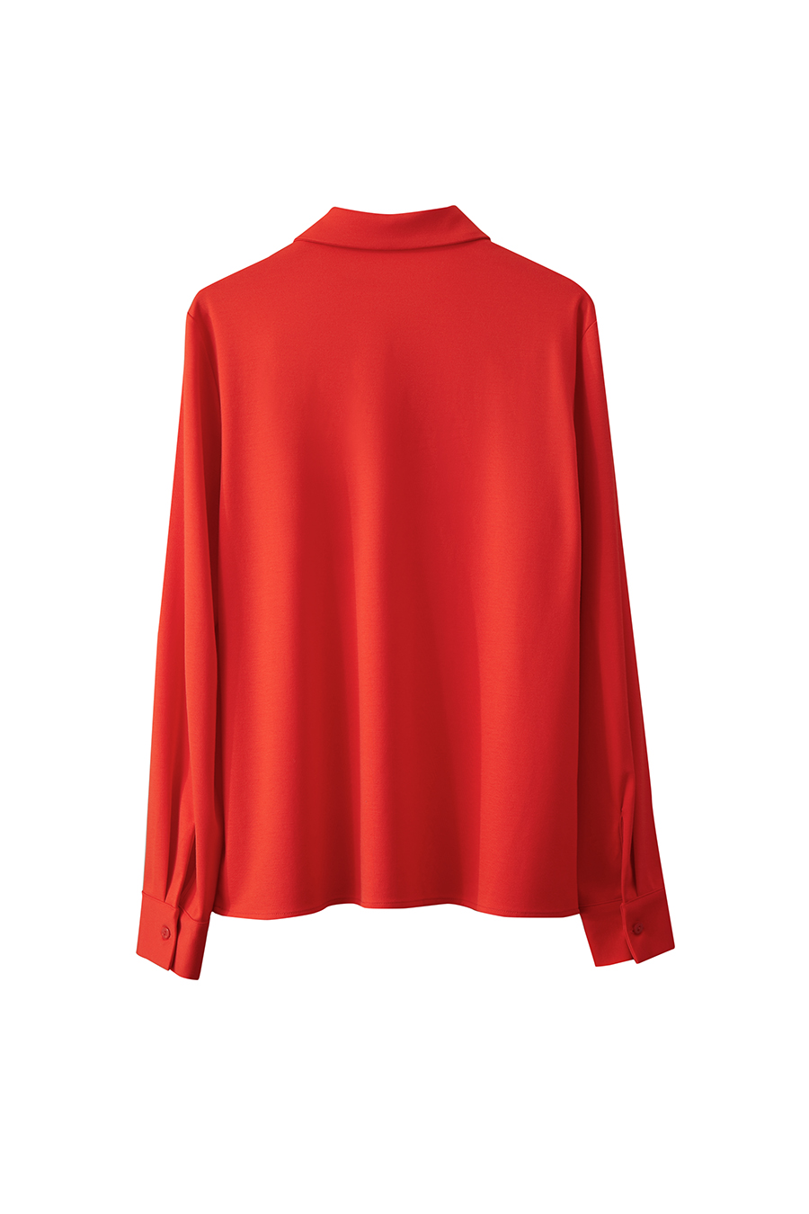 Elastic Knitted Lapel Shirt|AMII-AMII.com