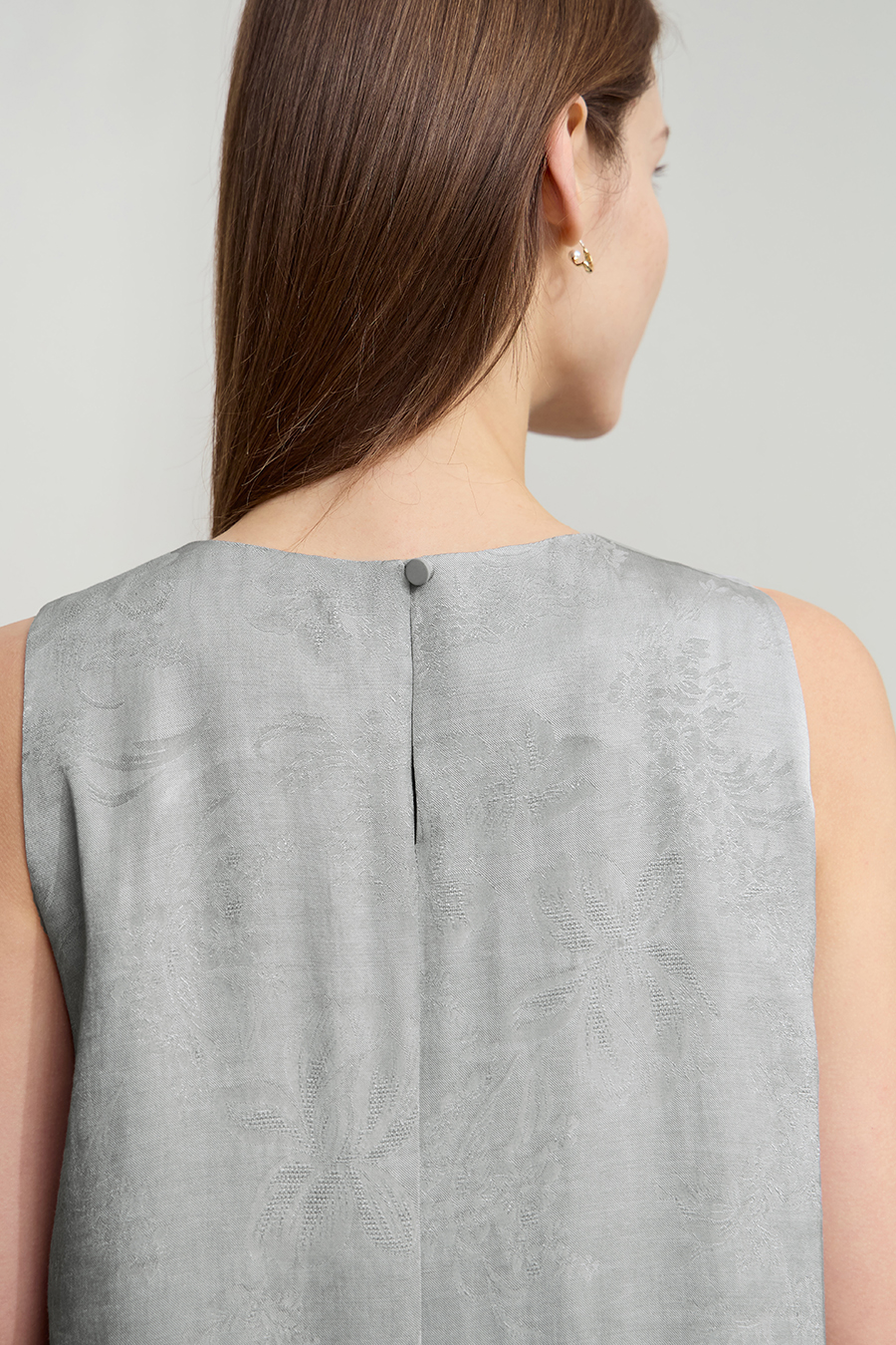 Mesh Jacquard Splicing Dress