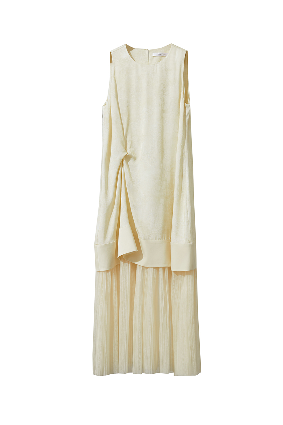 Mesh Jacquard Splicing Dress