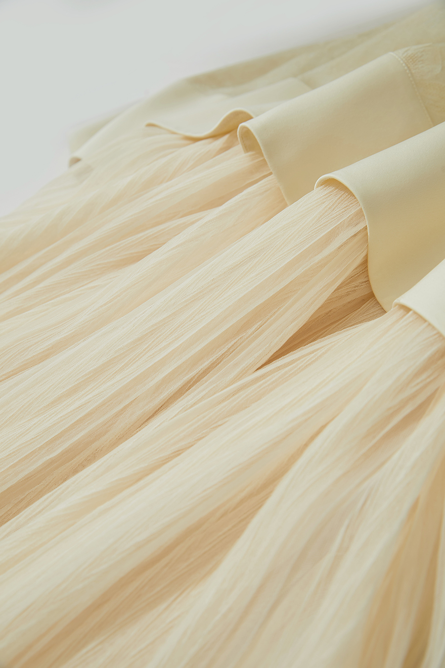 Mesh Jacquard Splicing Dress