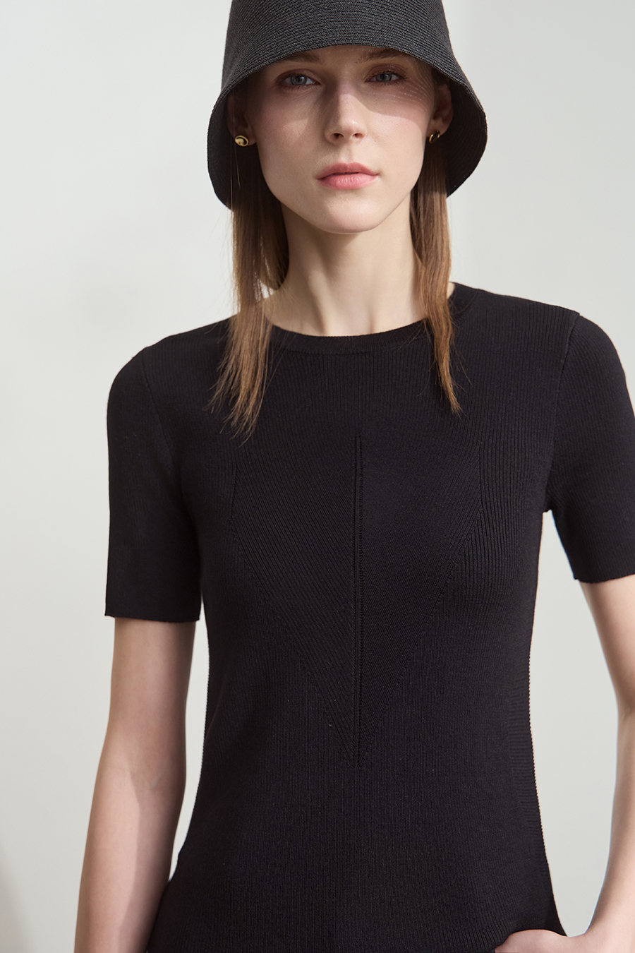 Lyocell Knit Sweater