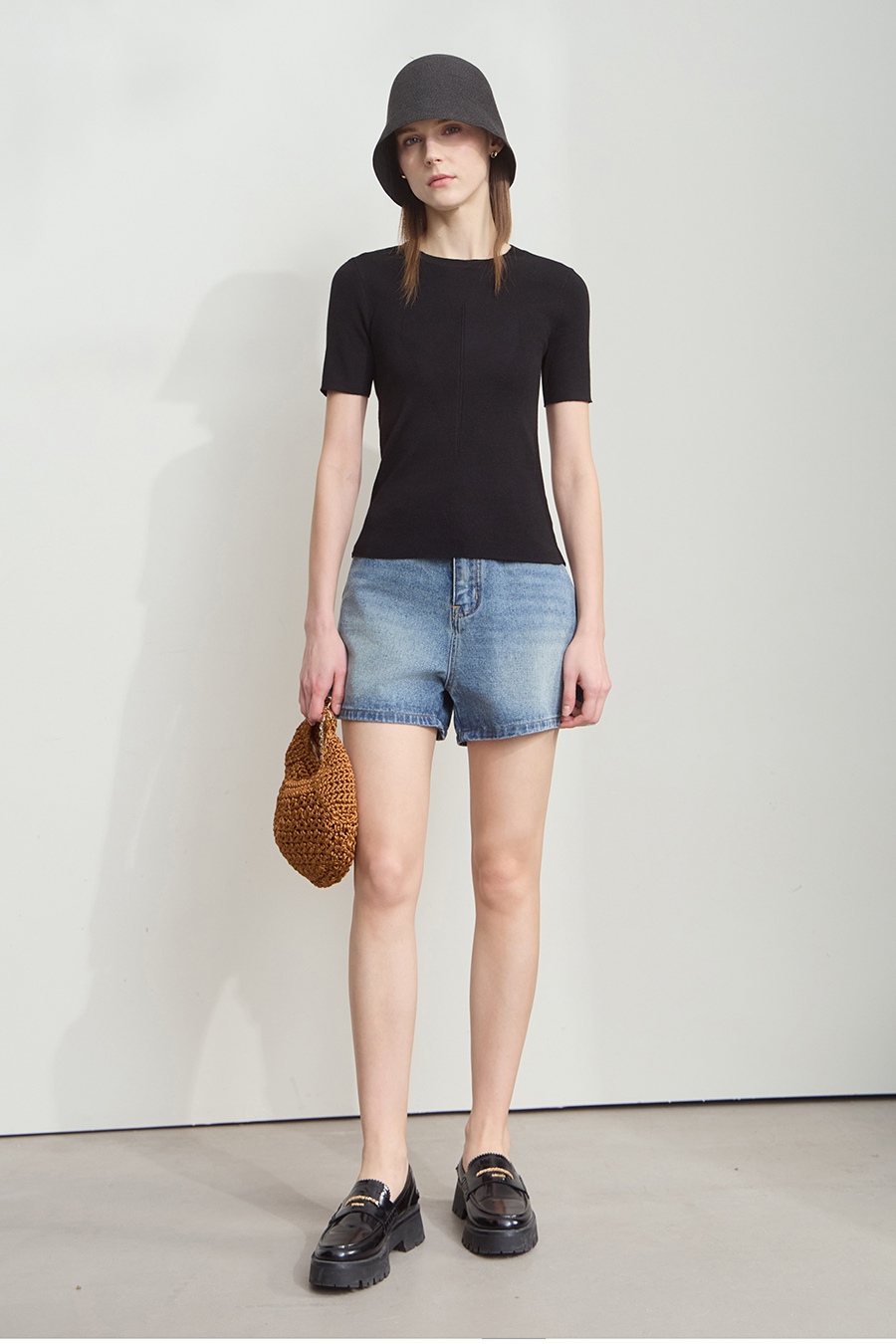 Lyocell Knit Sweater