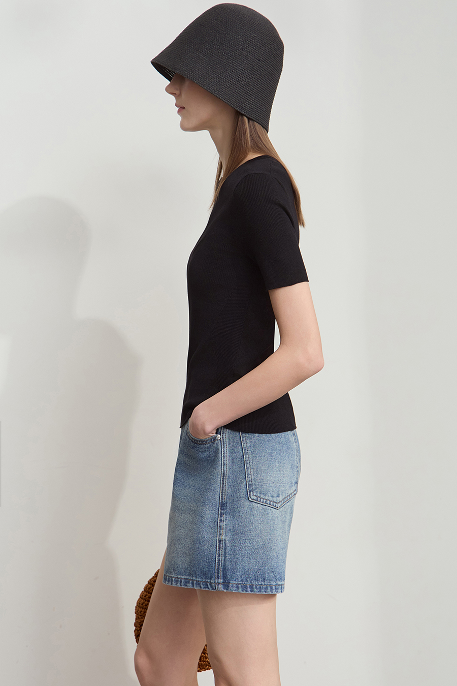 Lyocell Knit Sweater