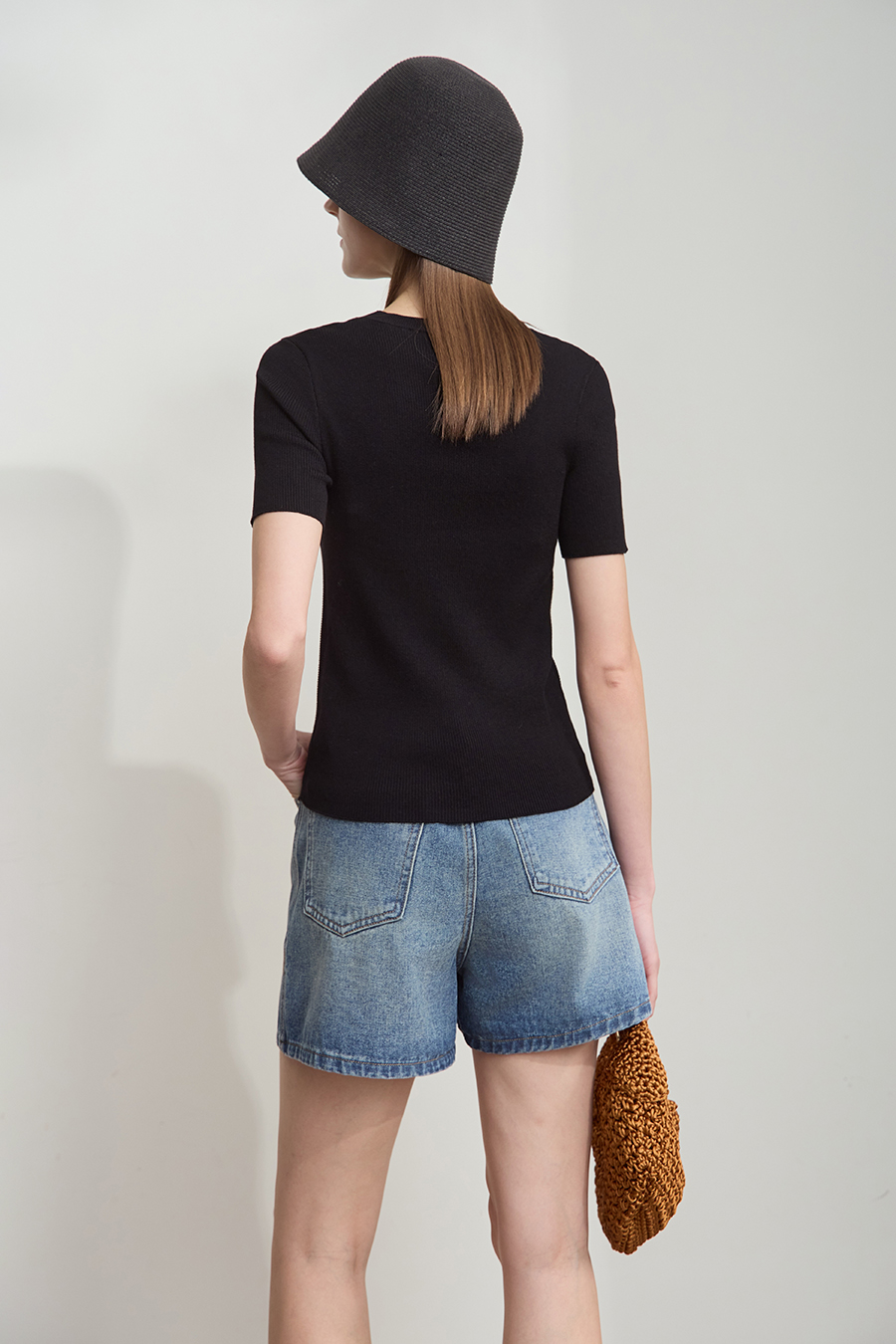 Lyocell Knit Sweater