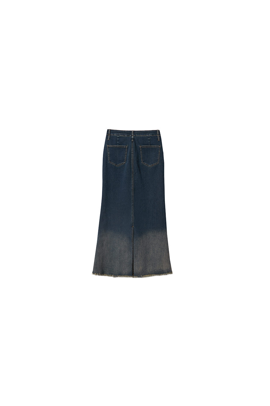 Ombre Denim Skirt