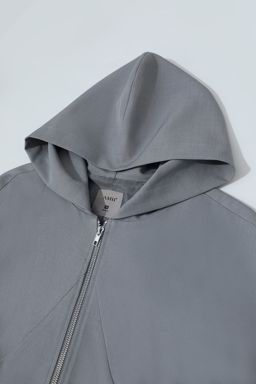 Cropped Hooded Woven Jacket