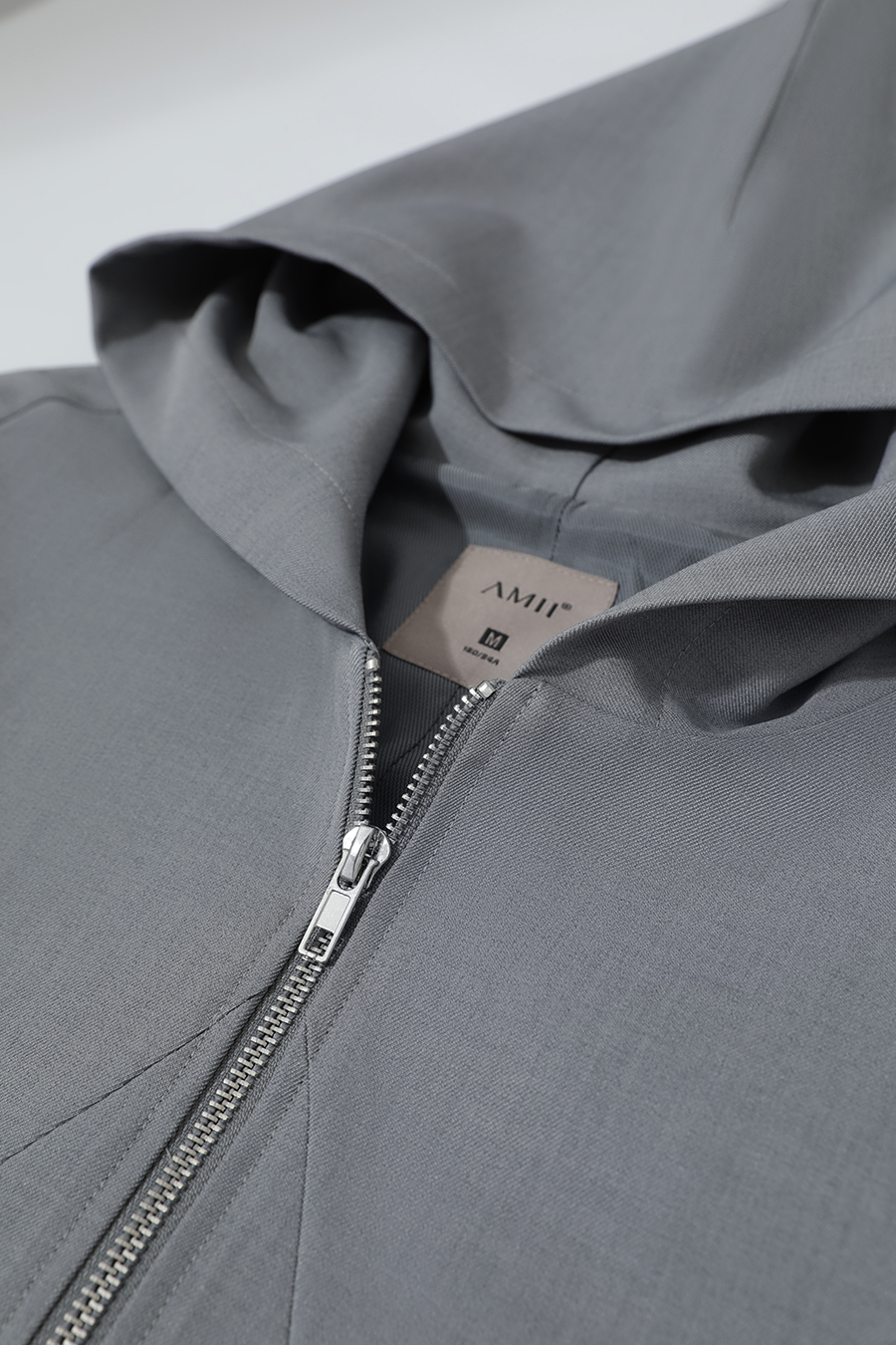 Cropped Hooded Woven Jacket