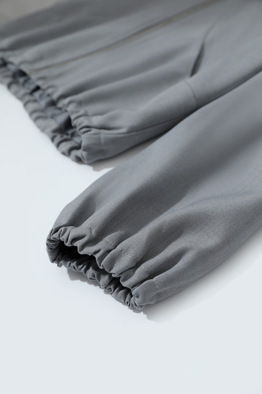 Cropped Hooded Woven Jacket