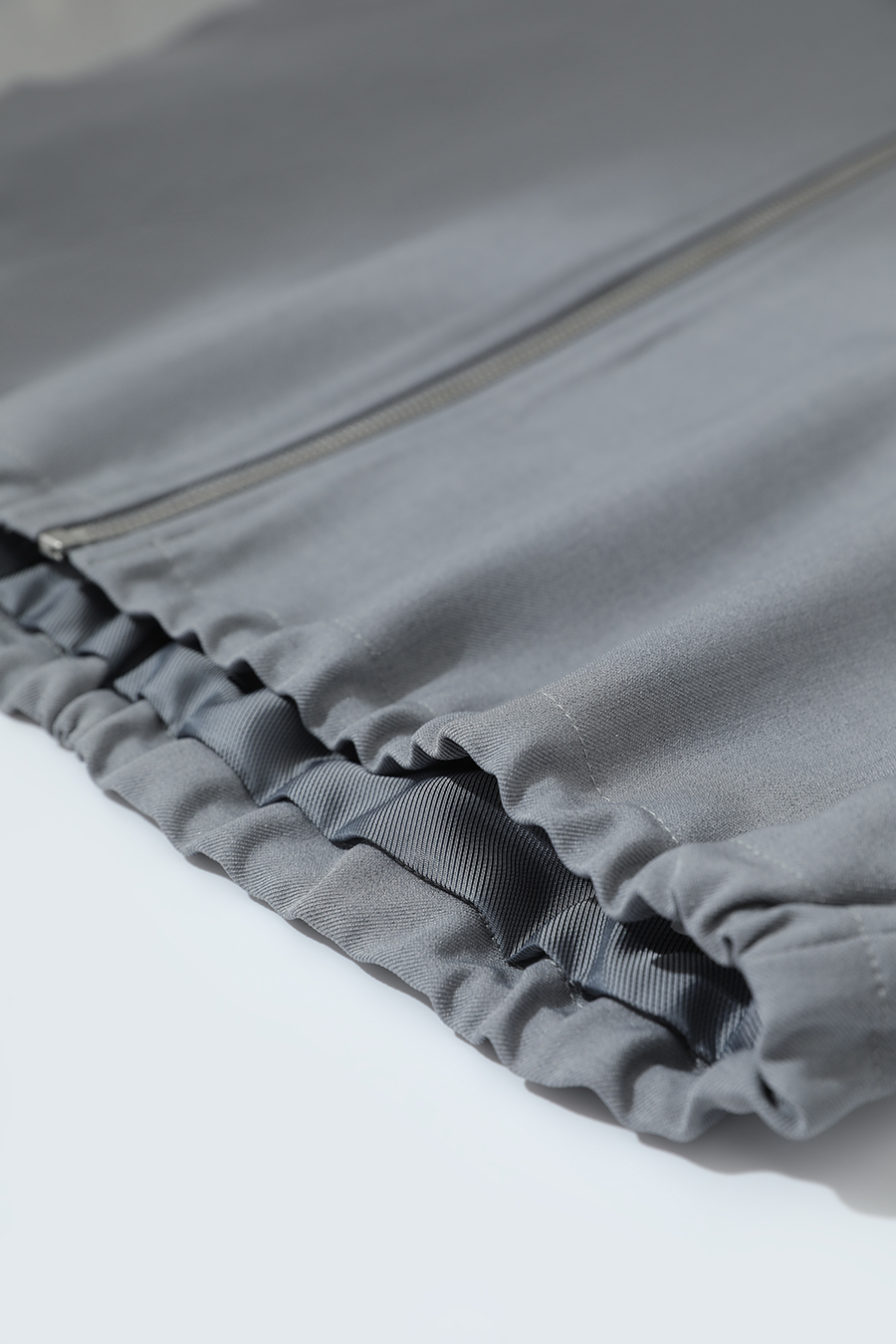 Cropped Hooded Woven Jacket