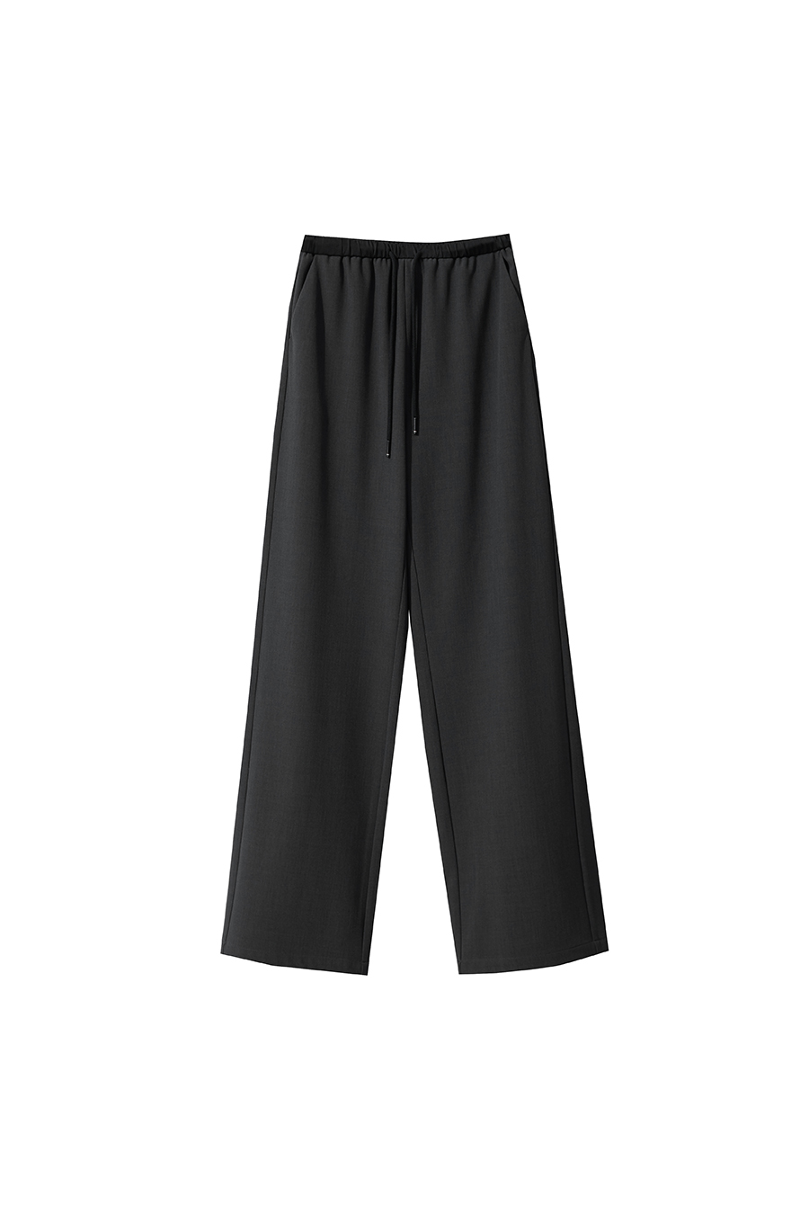 Belted Wide - leg Casual Long Pants|AMII-AMII.com