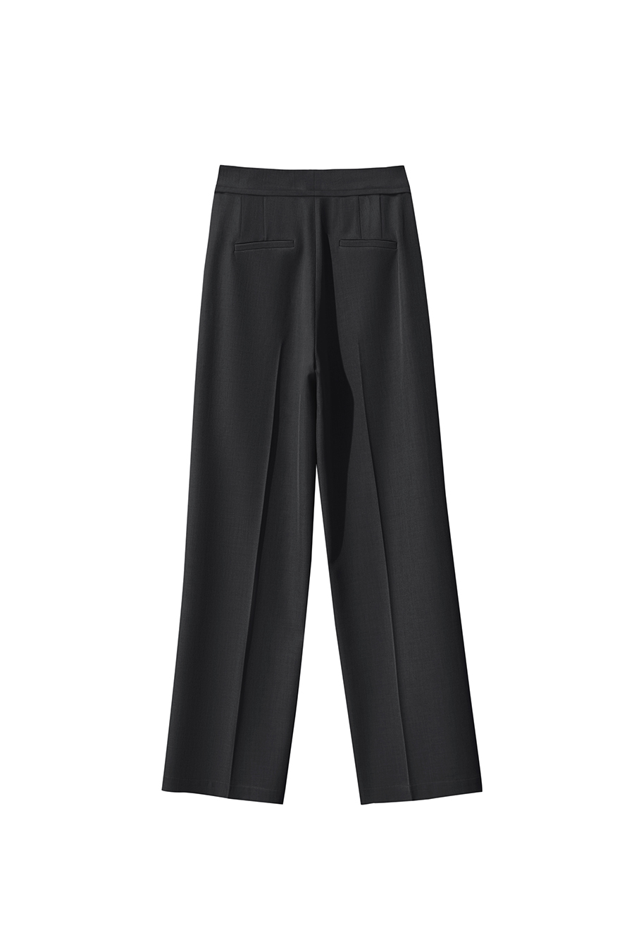 Twill Wide-Leg Casual Pants|AMII-AMII.com