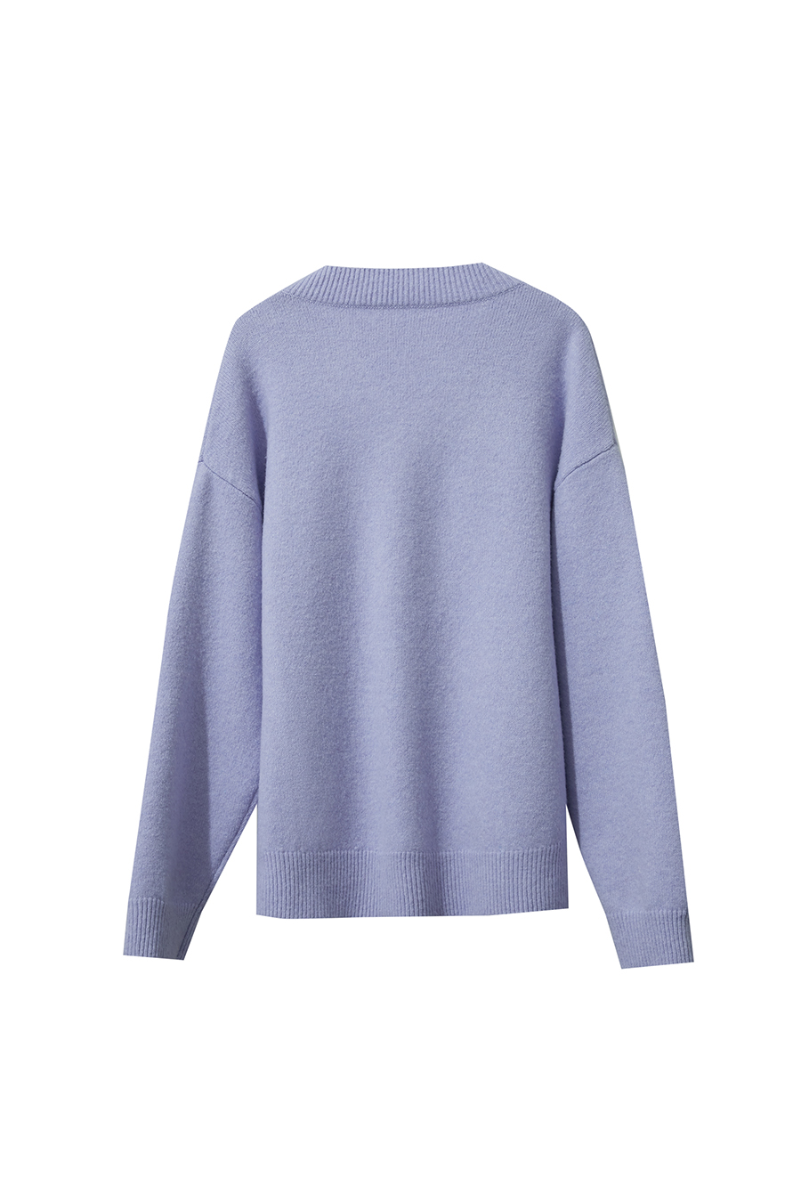 V-neck Drop-shoulder Sweater