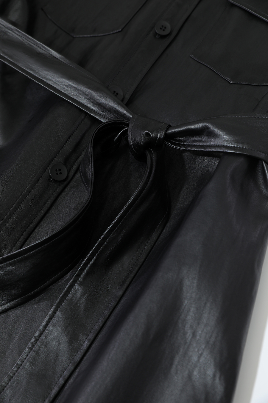 Bark-Wrinkled Eco-Friendly Leather Jacket|AMII-AMII.com