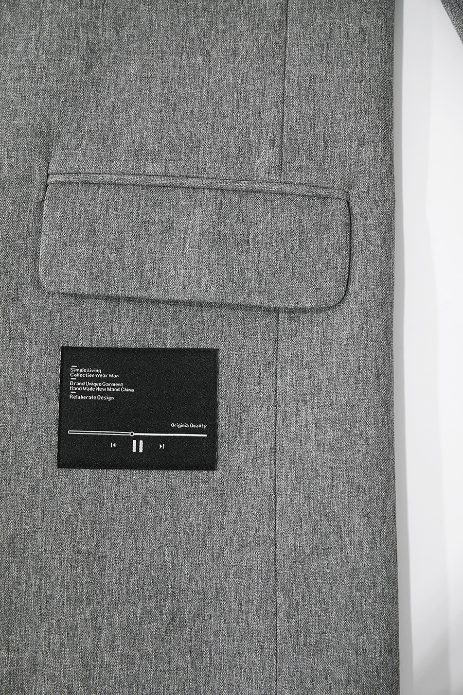 Ultra - loose Mid - Length Suit Jacket|AMII-AMII.com