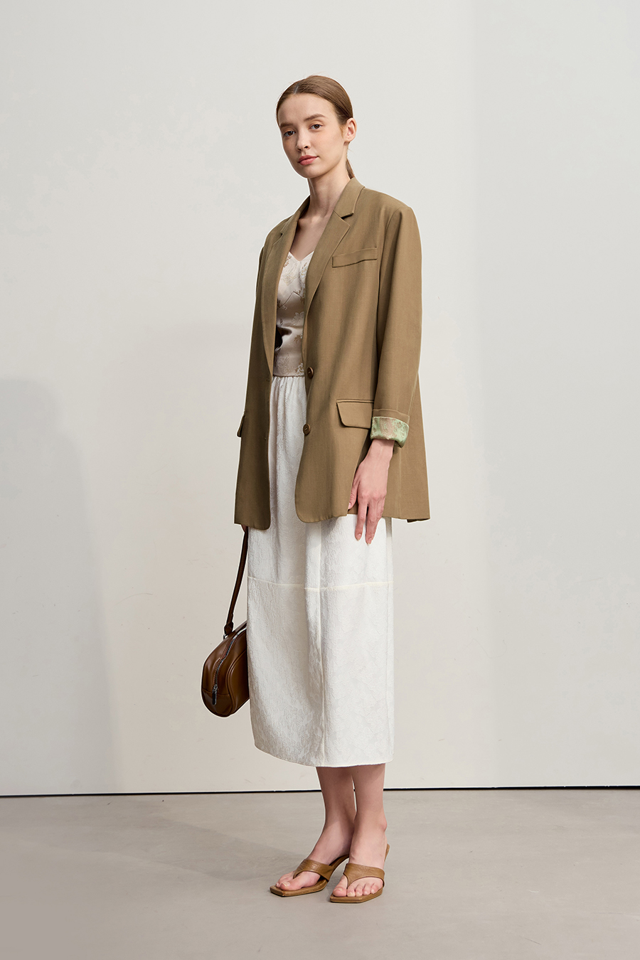 Lyocell Linen Suit|AMII-AMII.com