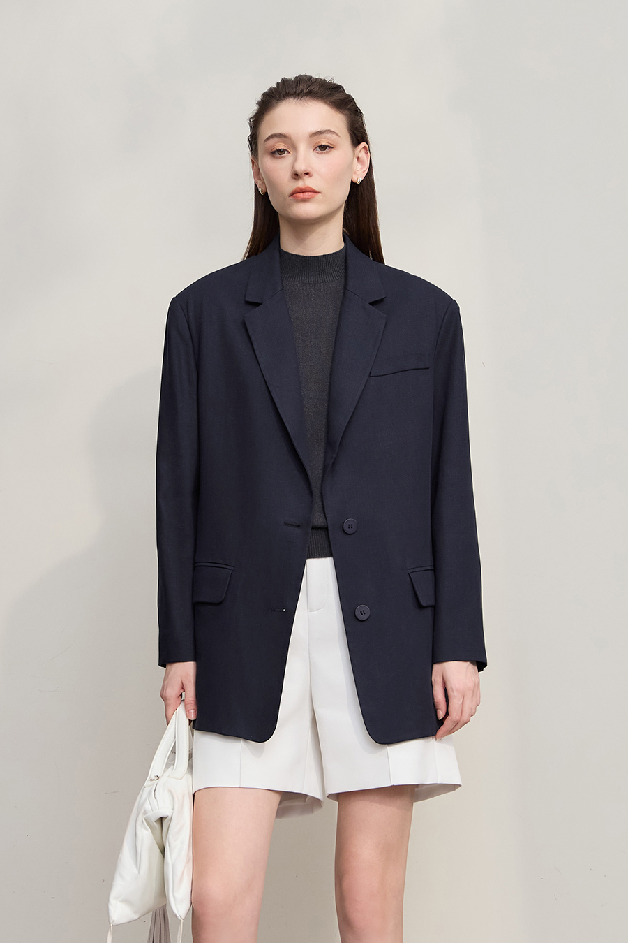 Lyocell Linen Suit|AMII-AMII.com