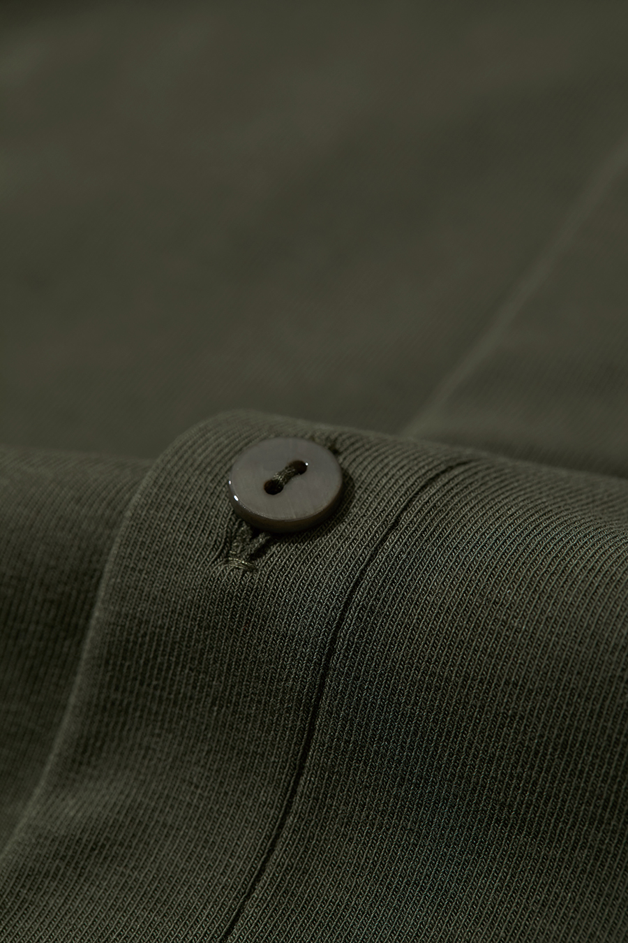 Elastic Knitted Lapel Shirt|AMII-AMII.com