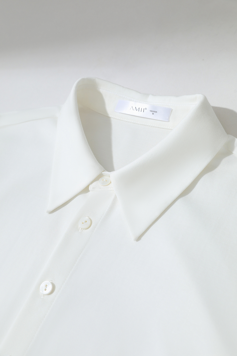 Straight Leg Elastic Long Sleeve Shirt|AMII-AMII.com