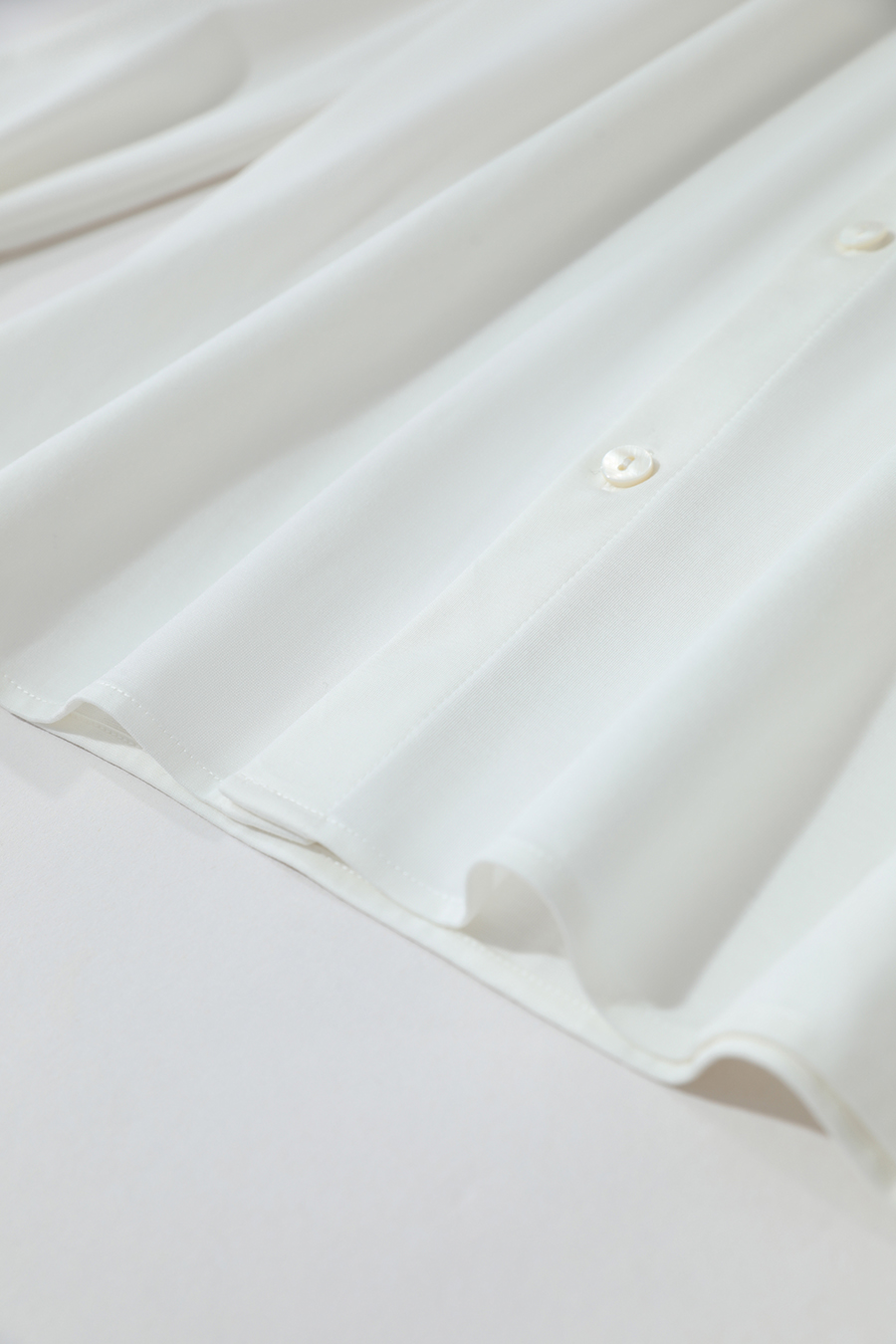 Straight Leg Elastic Long Sleeve Shirt|AMII-AMII.com