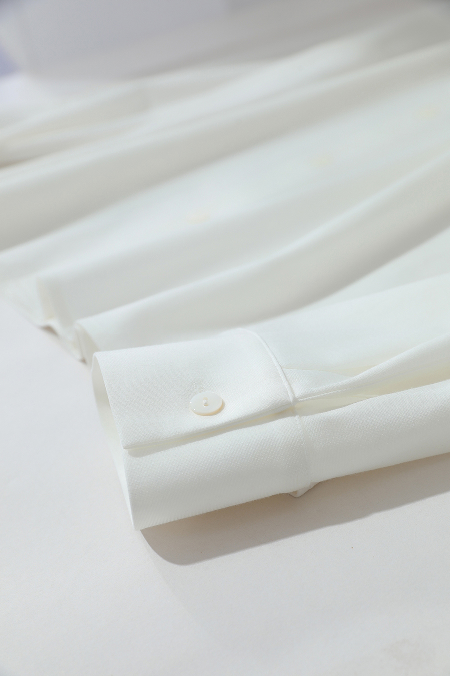 Straight Leg Elastic Long Sleeve Shirt|AMII-AMII.com