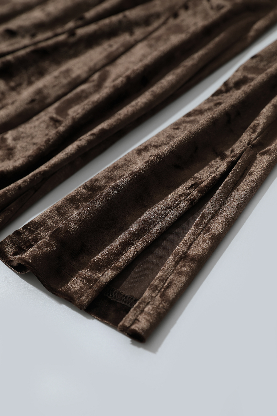 Ice Silk Velvet Dress|AMII-AMII.com