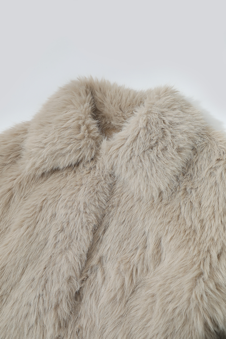 Loose Mid - Length Eco - Fur|AMII-AMII.com